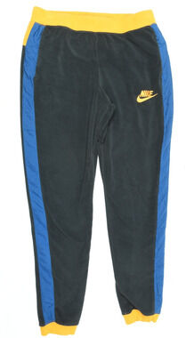 Nike Sportswear Polar Joggers Womens Medium Black Pull-On Fleece Tapered Slim